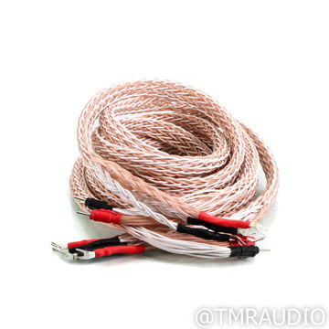 Kirmuss Audio Adrenaline Bi-Wire Speaker Cables; 12ft P...