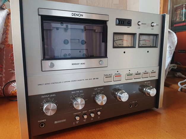 Denon DR 750 Hi-End Stereo Cassette Deck
