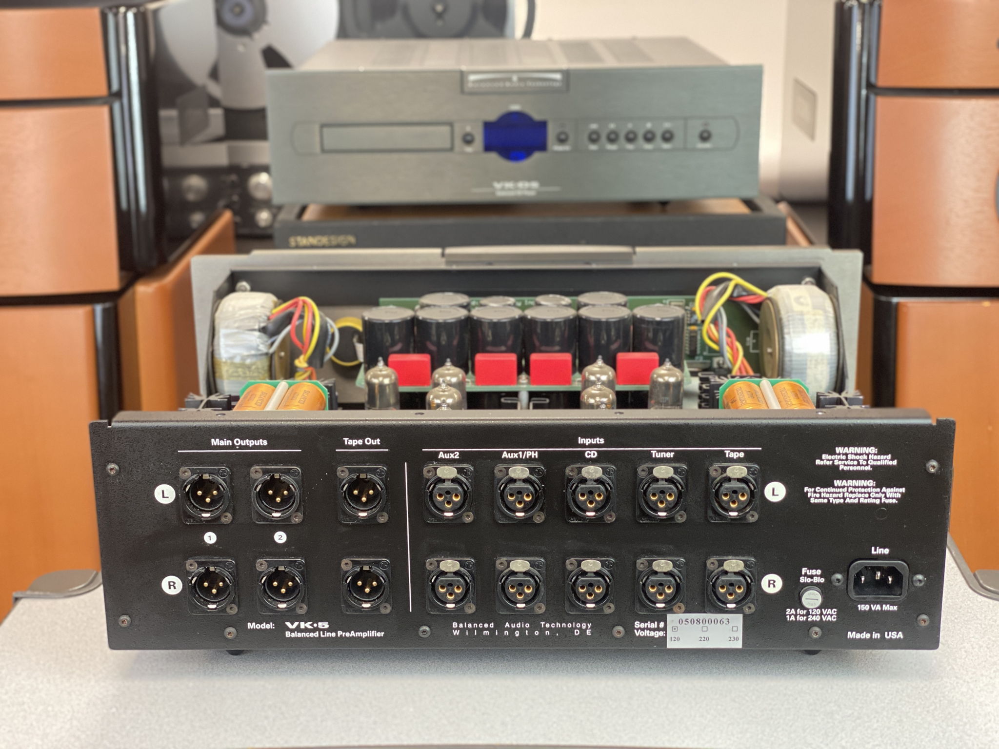 Balanced Audio Technology (BAT) VK-50SE Tube Preamplifi... 8