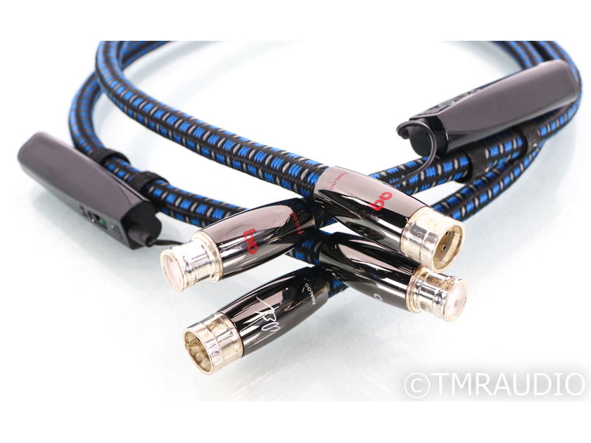 AudioQuest WEL Signature XLR Cables; 1m pair Balanced Interconnects; 72v DBS (43942)