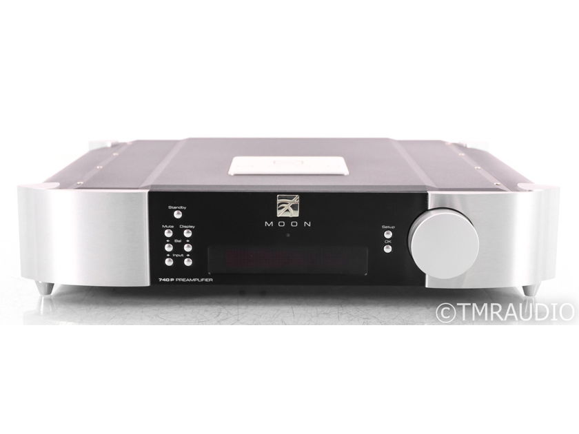 Simaudio Moon 740P Stereo Preamplifier; 740-P; Remote (44701)