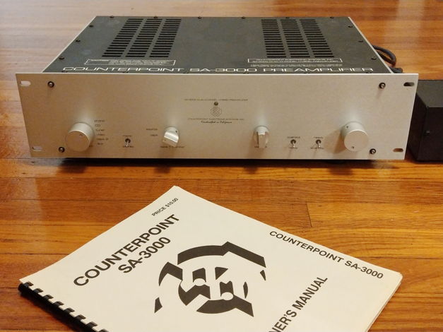 Counterpoint SA-3000 Tube Preamp in Great Condition, OP...