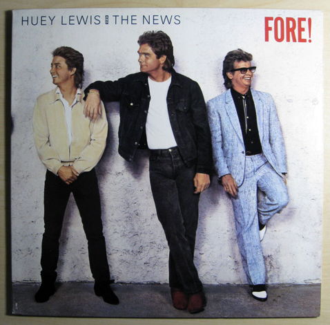 Huey Lewis And The News - Fore!  - 1986 Chrysalis OV 41534