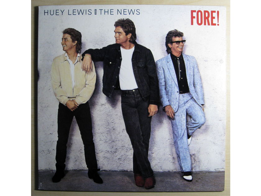 Huey Lewis And The News - Fore!  - 1986 Chrysalis OV 41534