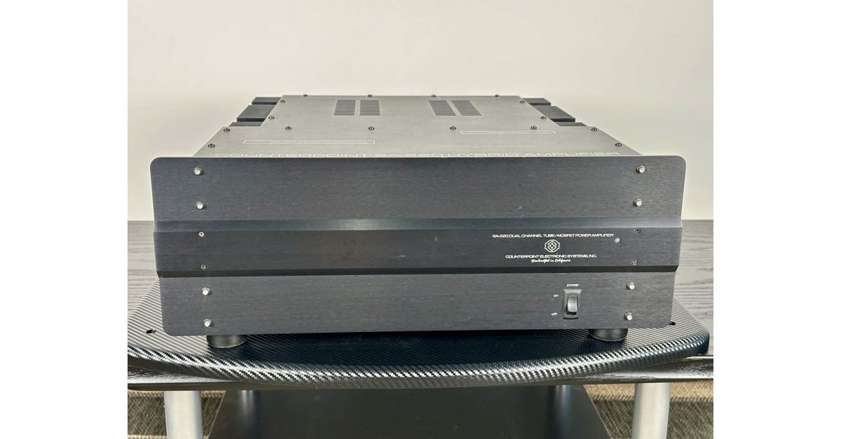 COUNTERPOINT SOLIO POWER Amplifier AMPLIFIER COUNTERPOINT SOLIO POWER Amplifier AMPLIFIER