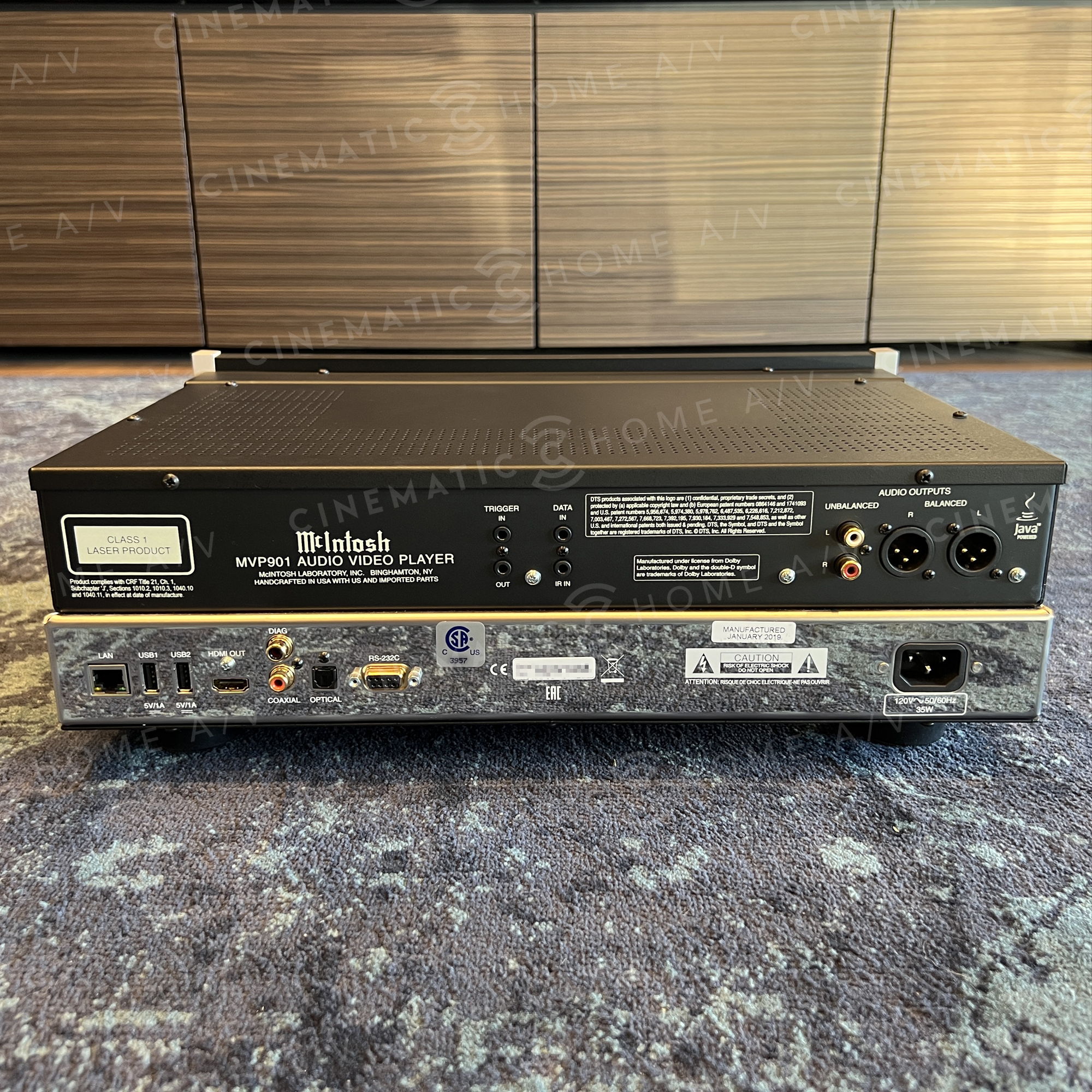 McIntosh MVP901 Audio Video Player 2