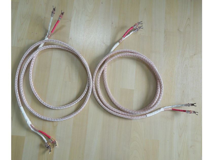 Kimber Kable 12tc Speaker Cables, WBT Spades, 8 Ft. Pair