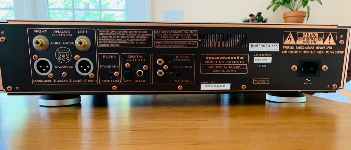 Marantz SA-14S1 sacd player 3