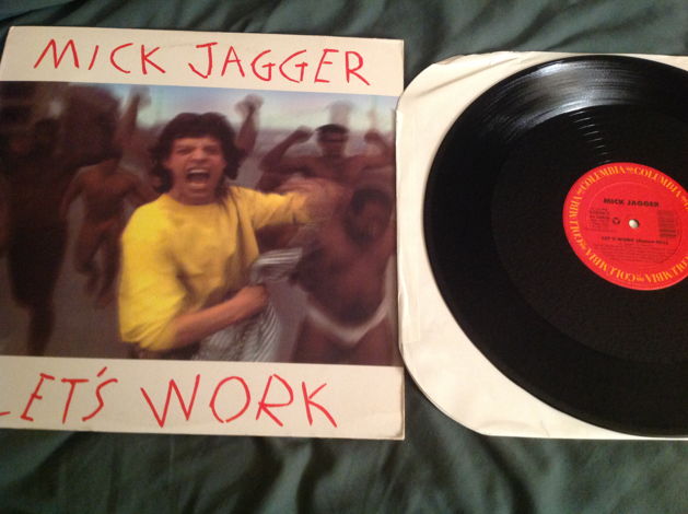 Mick Jagger  Let's Work(Dance Mix) Columbia Records 12 ...