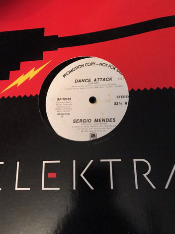 SERGIO MENDES 12" single , DANCE ATTACK ( PROMO ) SERGI...