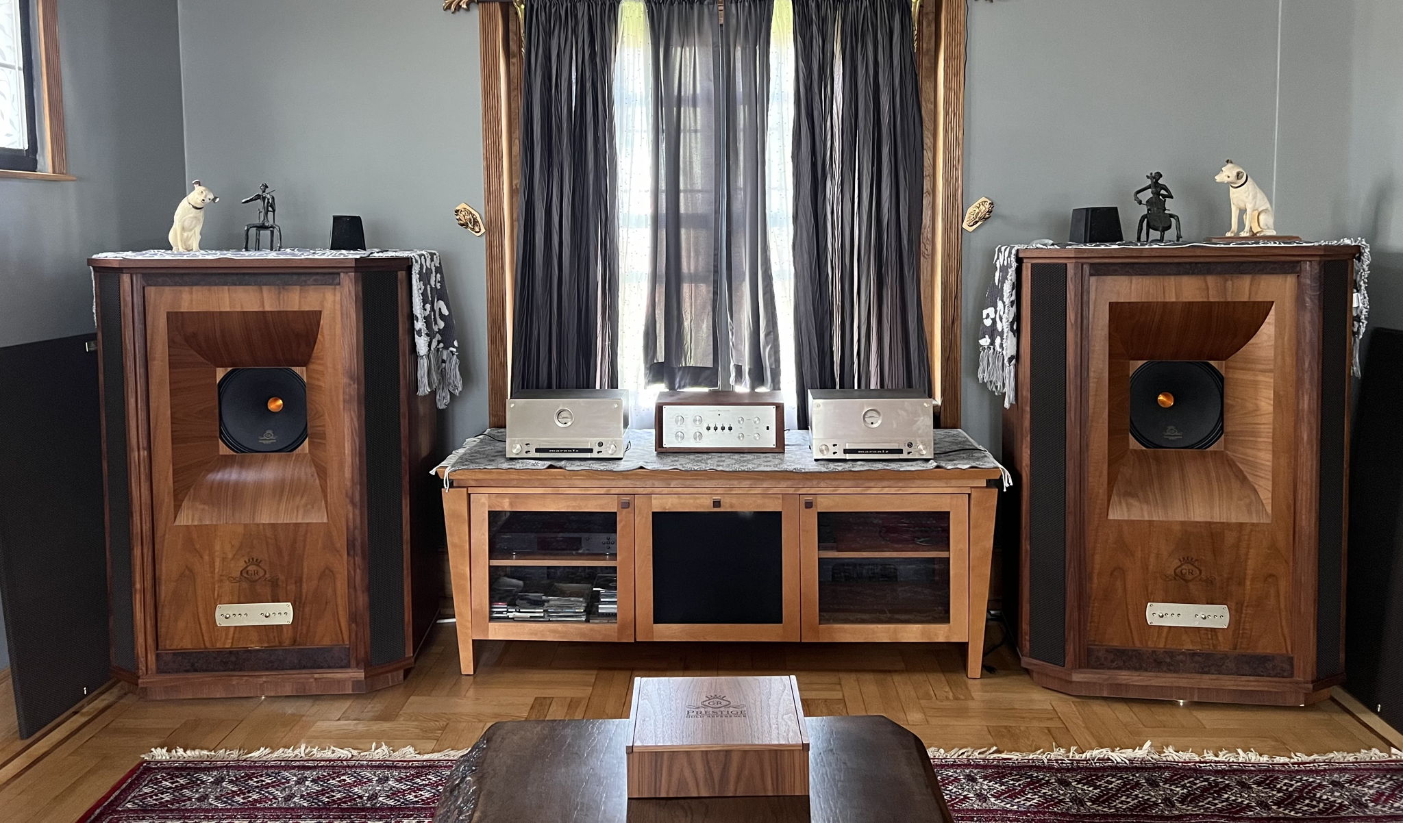 Marantz 7C preamp and Marantz 9 mono blocks