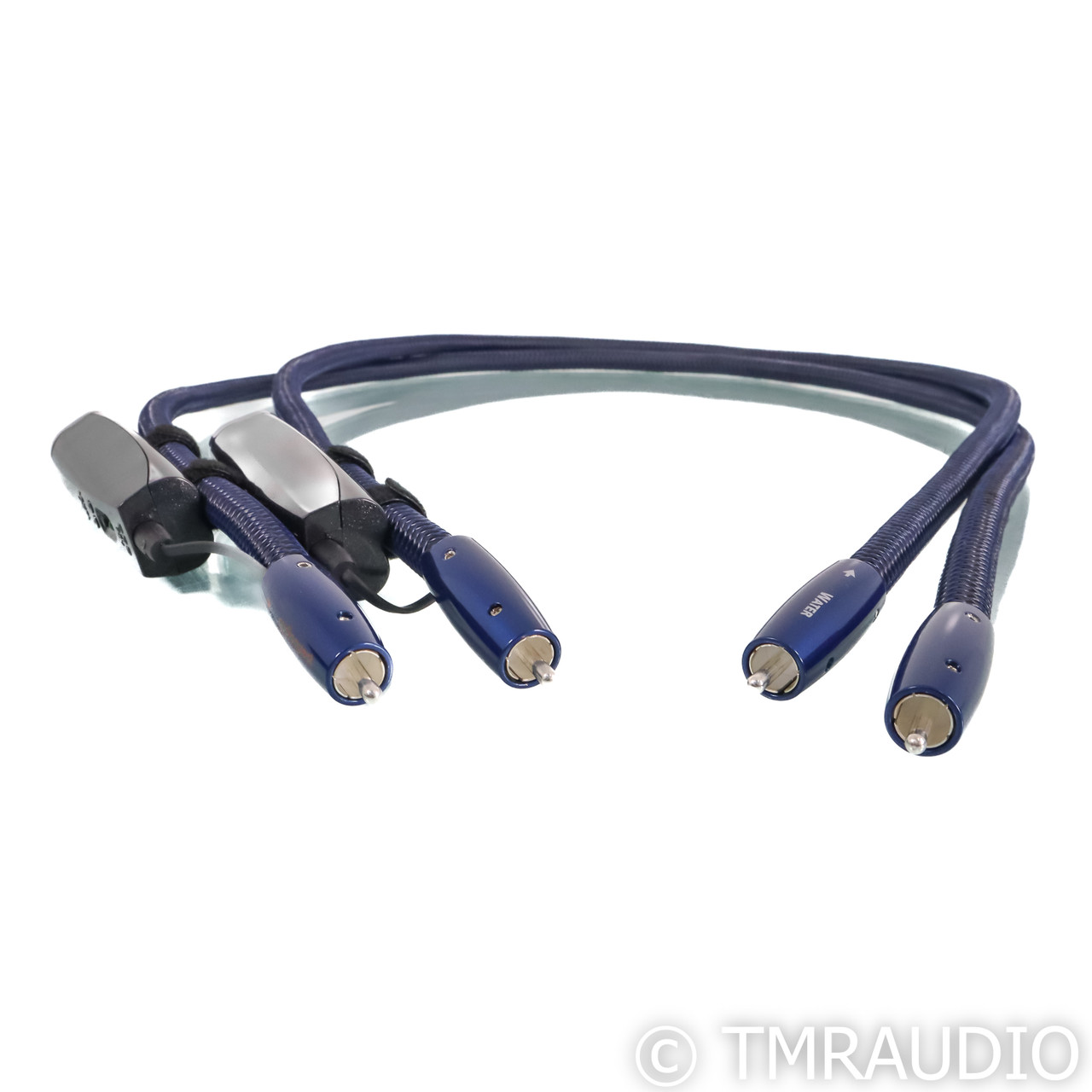AudioQuest Water RCA Cables; 1m Pair Interconnects (65107) 3