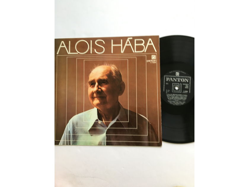 Alois Haba  Lp record Panton 110364 1973