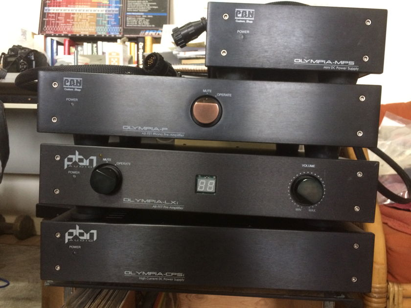 PBN Audio Olympia LXi/CPSi line stage and Olympia P MM/MC phono stage