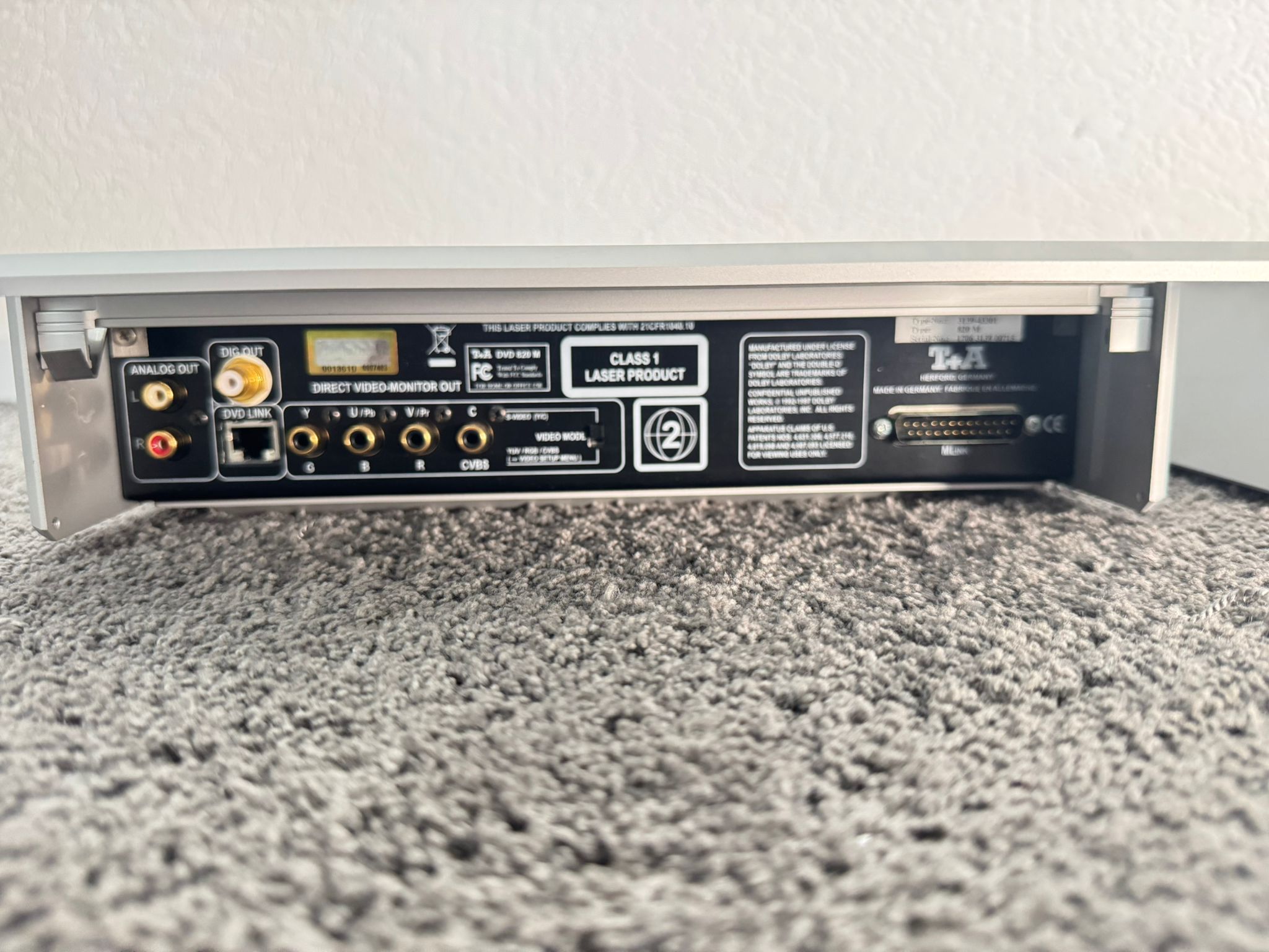 T+A Elektroakustik M820 M 820 complete system in silver 4