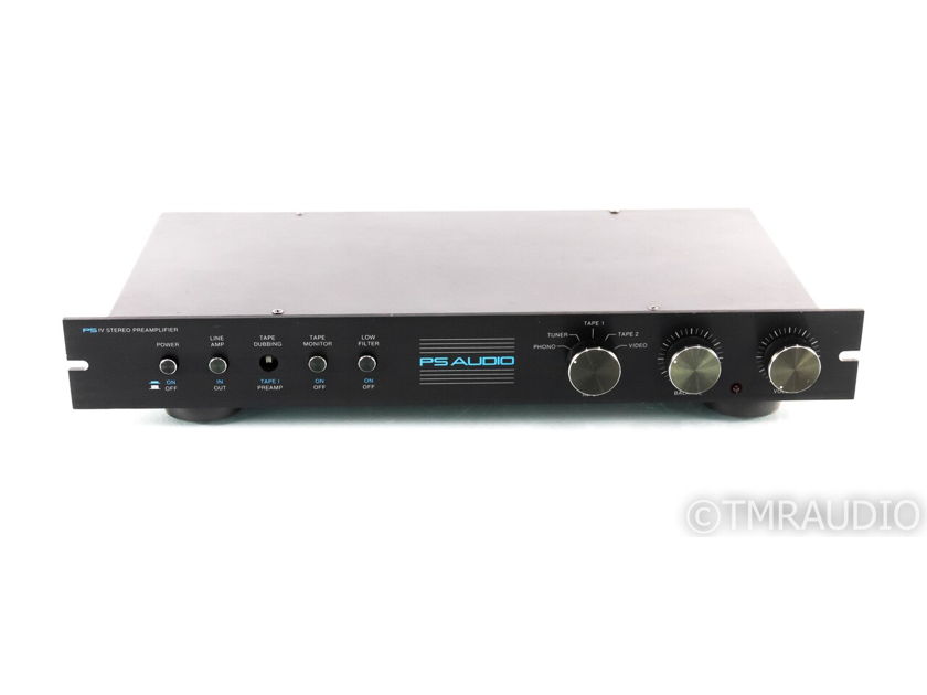 PS Audio PS IV Vintage Stereo Preamplifier; IVH; AS-IS (Noise) (24488)