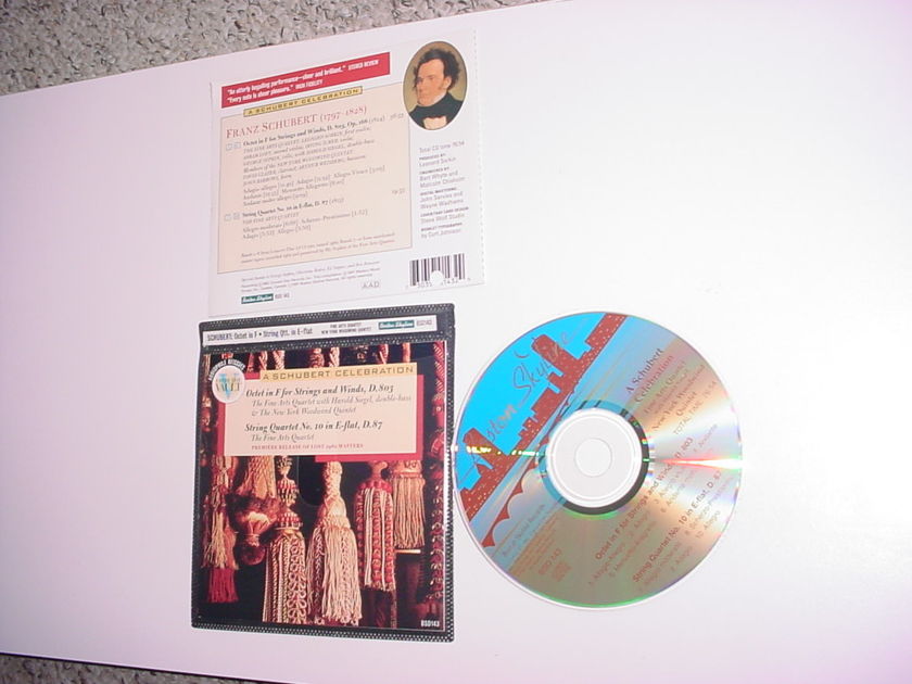 Audiophile Reissues CD A Schubert Celebration Octet in F String QTT in E Flat