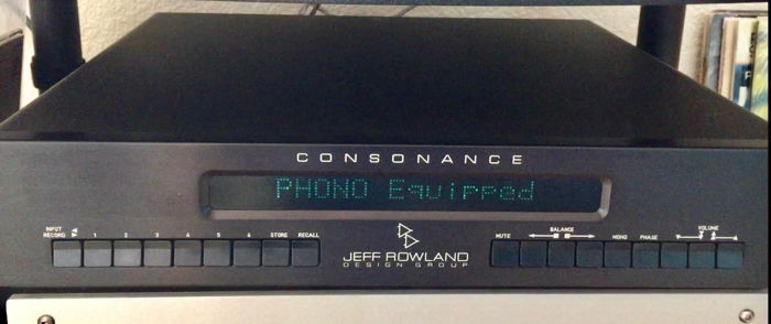 Jeff Rowland Consonance C-2 Preamp with Phono Module