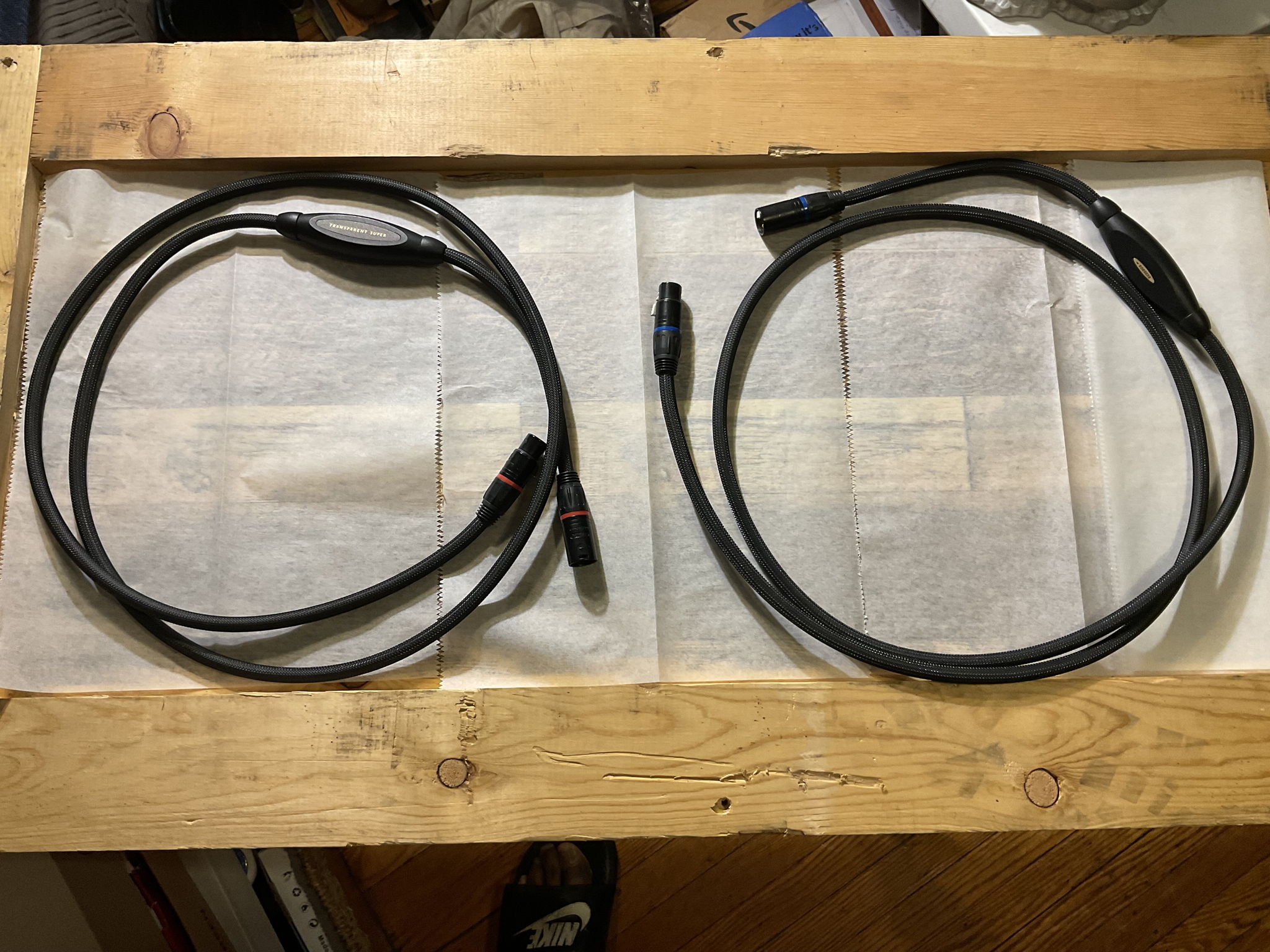 Transparent Super G5 XLR interconnects 2