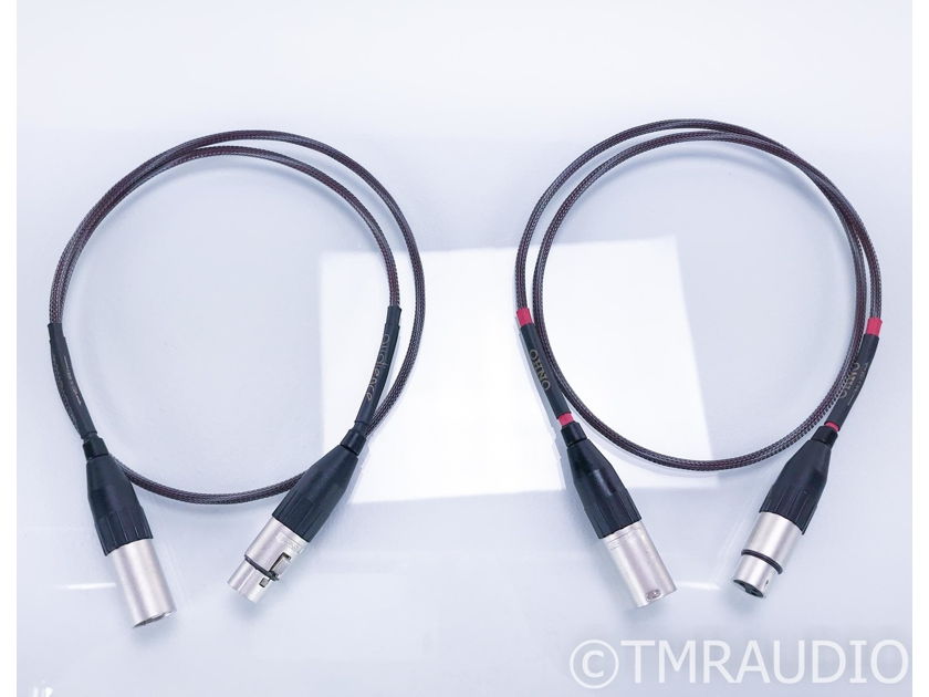 Audience Ohno XLR Cables; 1m Pair Balanced Interconnects (17098)