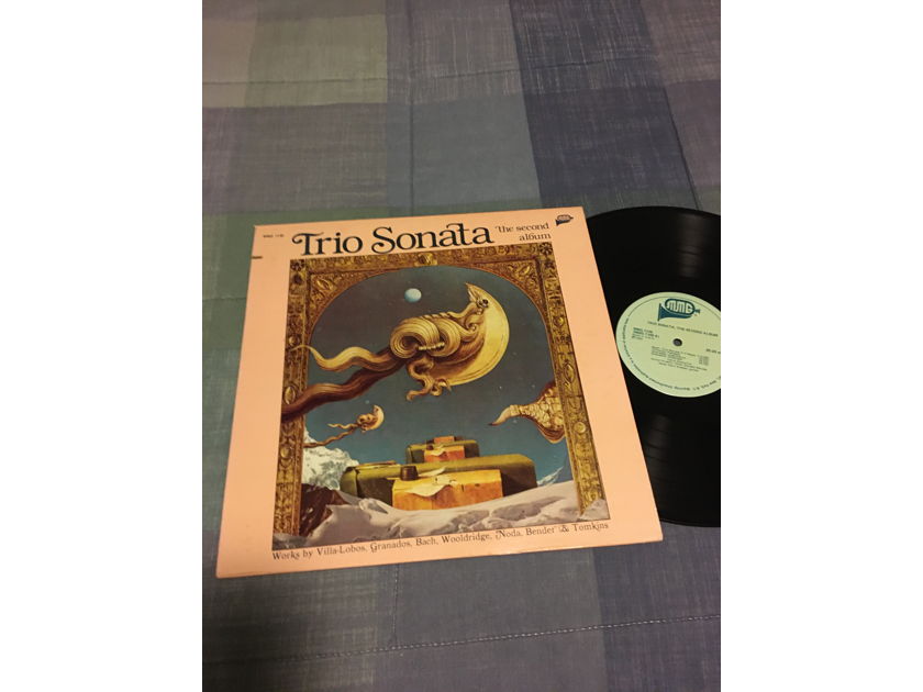 Trio Sonata the second album MMG1146  Lp record Villa Lobos Granados Bach Woodridge Noda