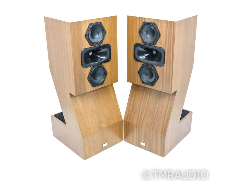 Audiokinesis Zephrin 46 Floorstanding Speakers; Walnut Pair; Upgraded (27847)