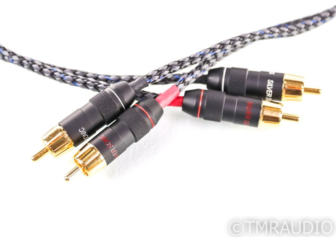 DH Labs Silver Pulse RCA Cables; 1m Pair Interconnects ...