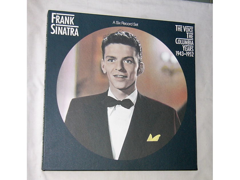 FRANK SINATRA - THE VOICE / - COLUMBIA YEARS 1943-1952 - RARE 1986 COLUMBIA 6xLP BOX SET