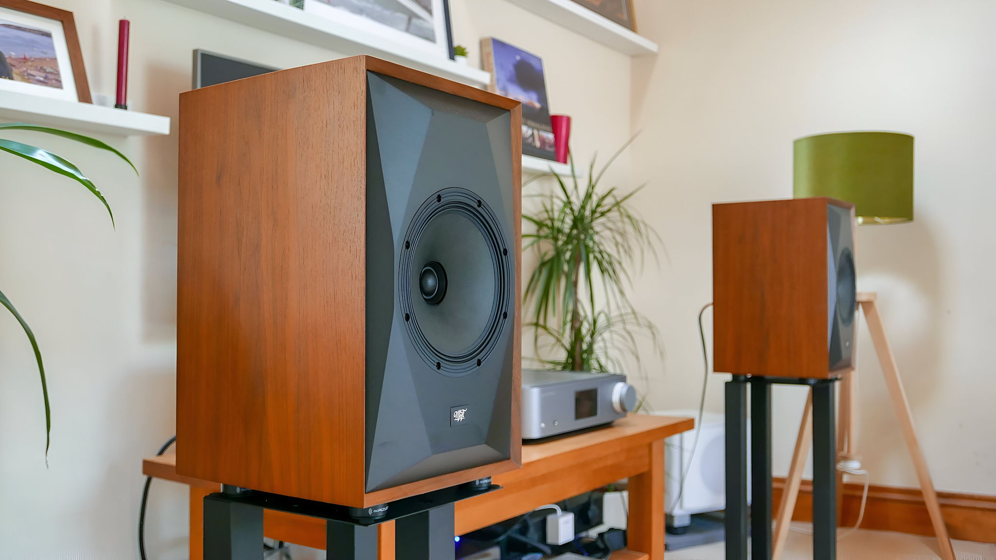 MoFi Electronics SourcePoint 8 - Walnut Finish - Pair 2