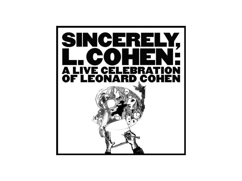 Varioujs Sincerely Cohen, a Live Celebration of Leonard Cohen- 2 LPs