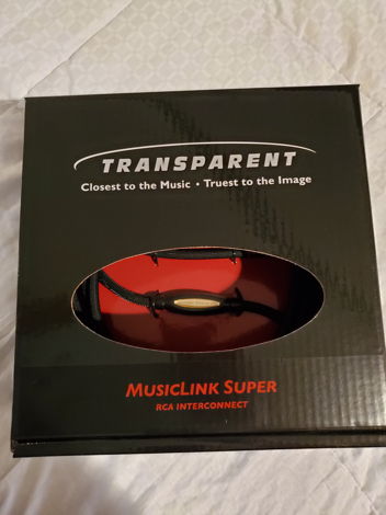 Transparent Cables Super Audio MM2 Reference