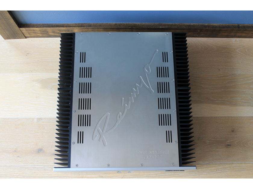 Reimyo KAP-777 Stereo Power Amplifier in Silver Finish