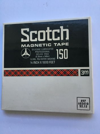 Scotch 150 magnetic reel to reel tape New sealed
