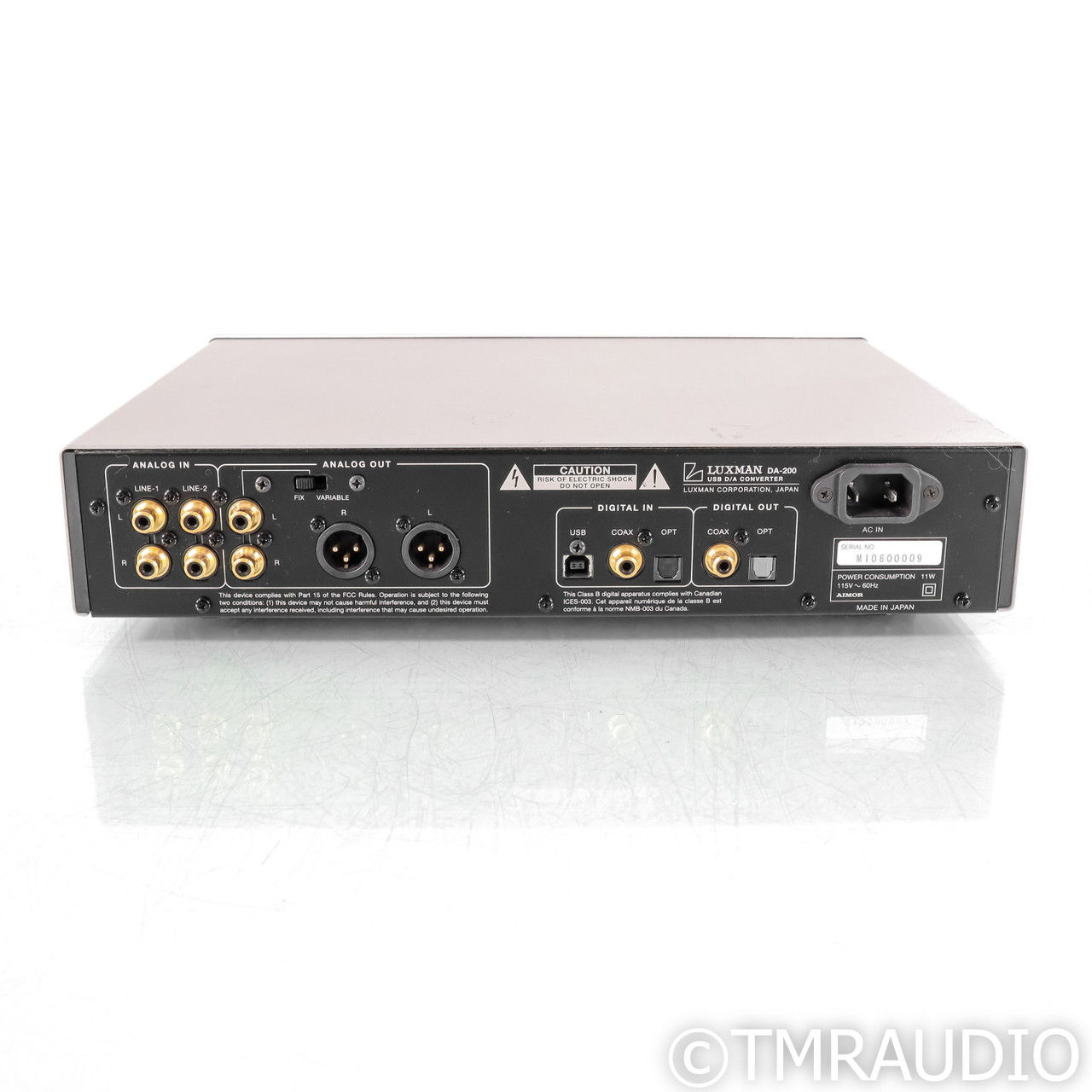 Luxman DA-200 DAC; D/A Converter (68120) 5