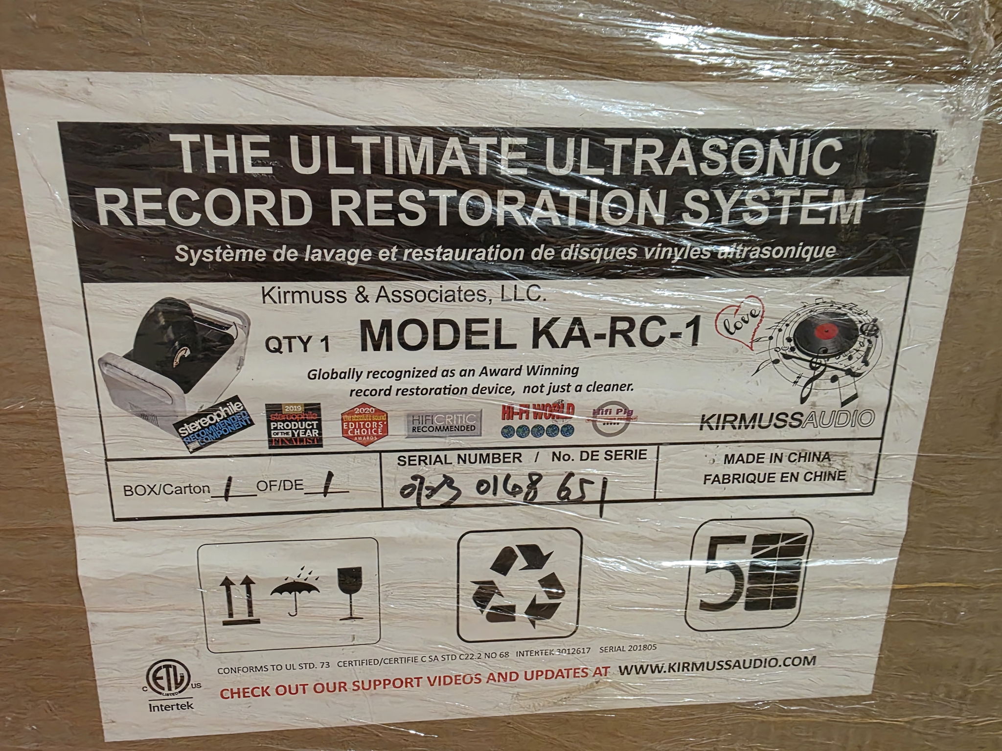Kirmuss and Associates KA-RC-1 Ultimate Ultrasonic Reco...