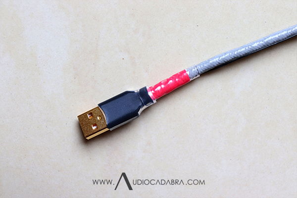 Audiocadabra Xtrimus4™ Solid-Silver SuperQuiet™ USB Cables