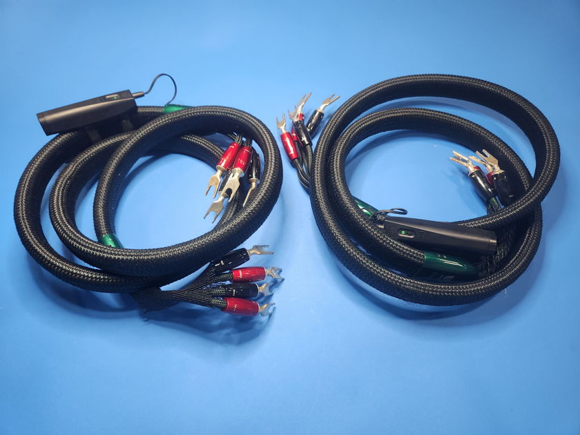 AudioQuest Aspen 2M Bi-Wire with Spade Connectors (Pair)