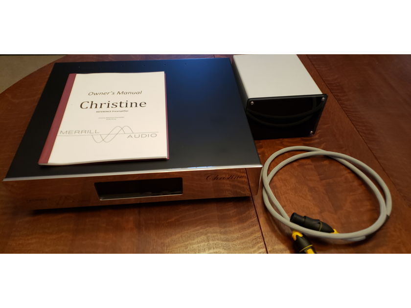 Merrill Audio Christine Reference Preamplifier and Power Cable