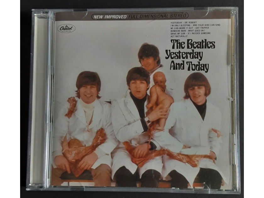 BEATLES PROMO CD YESTERDAY AND TODAY BUTCHER