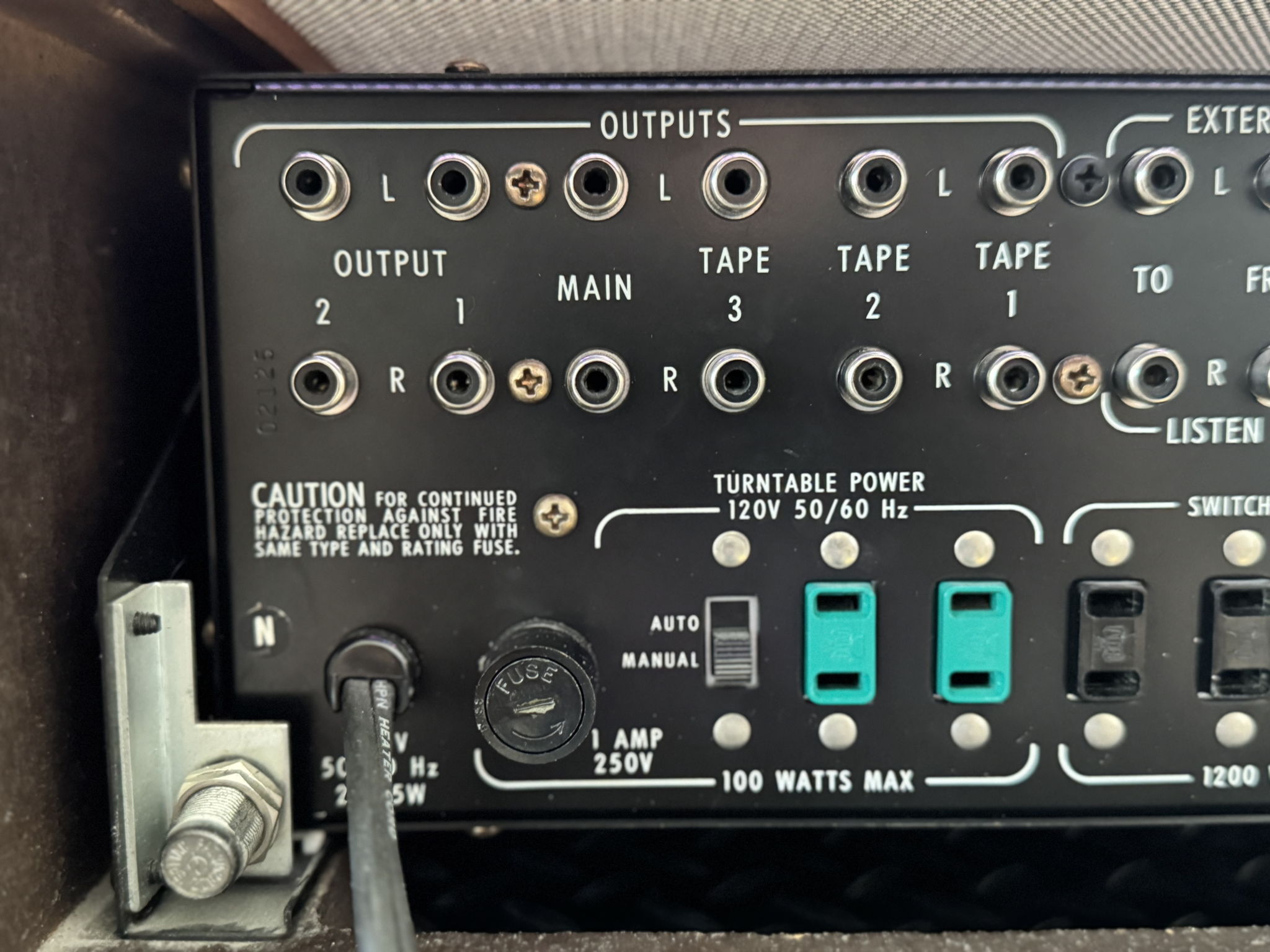 McIntosh MC-2105 AND C33 Preamp! FULLY RESTORED with 1 ... 8