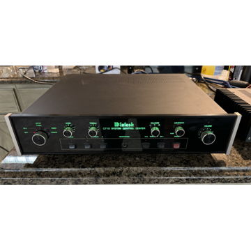 McIntosh c712 solid state preamplifier with remote