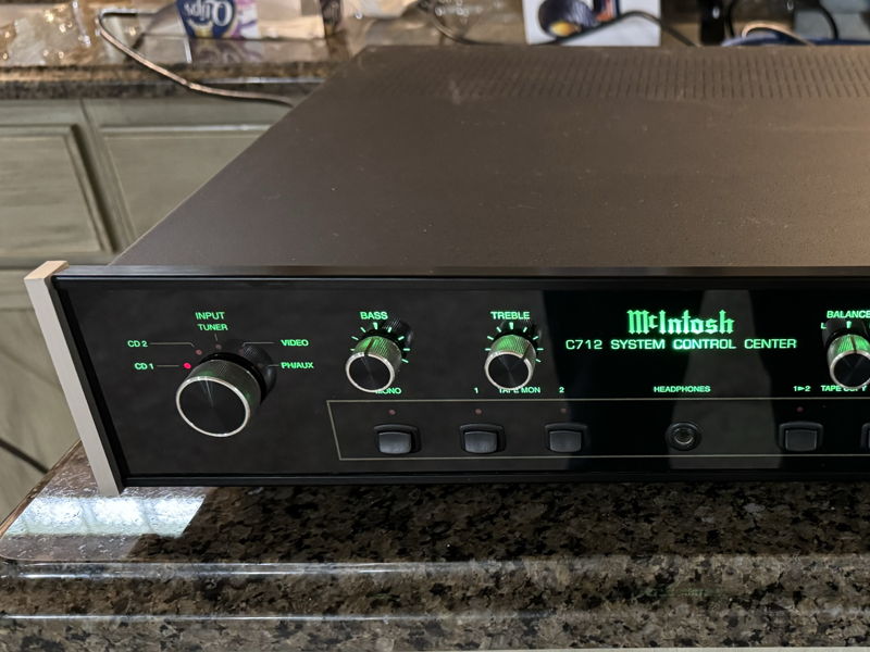 McIntosh c712 solid state preamplifier wit... For Sale | Audiogon