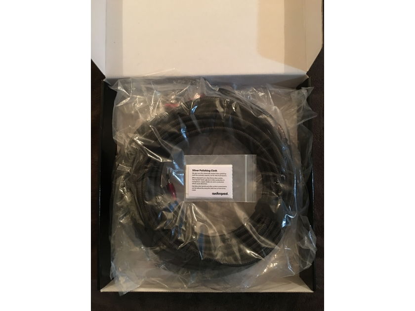AudioQuest G-04 40' Pair Full Range Speaker Cables Excellent Condition! 489.00