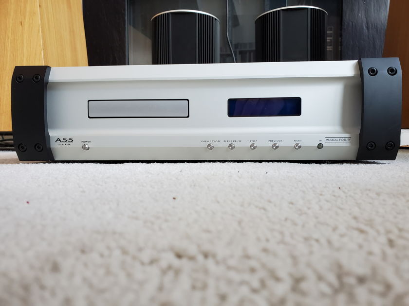 NEW LOW PRICE--MUSICAL FIDELITY A5.5 CD Player with TUBE OUTPUT