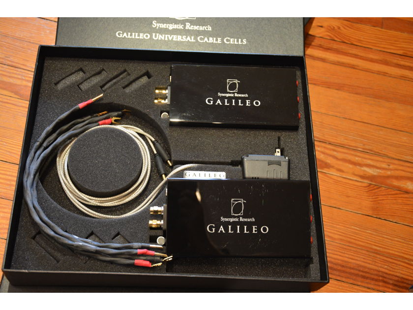 Synergistic Research Galileo Universal Speaker Cells with dual lead MPC