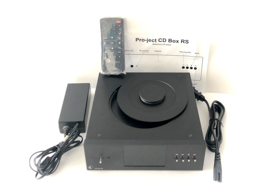 Pro-Ject CD Box RS Ultimate High End CD Transport Player w/ Original Packing Box