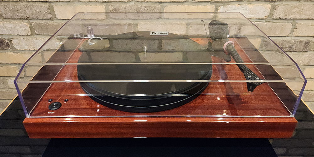 Pro-Ject Audio 2-Xperience SB Turntable - Mahogany w/ O... 2