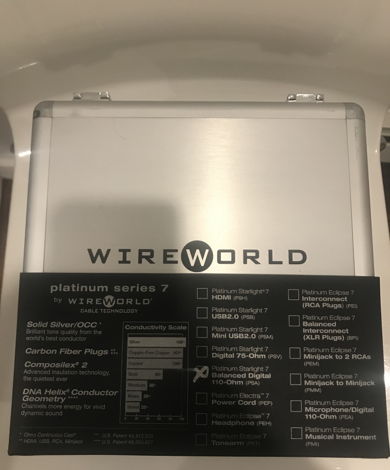 Wireworld Platinum Starlight 7 Digital 110-Ohm 1m Cable