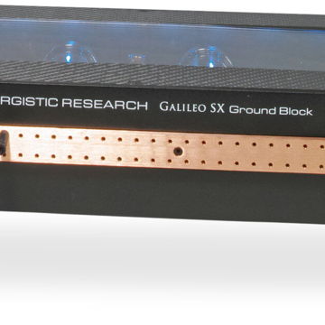 Synergistic Research Ethernet Switch UEF with Galileo SX Ground Block