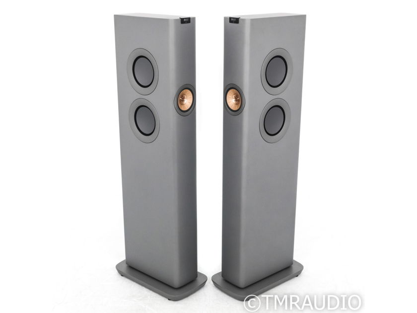KEF LS60 Wireless Powered Floorstanding Speakers; Ti (57540)